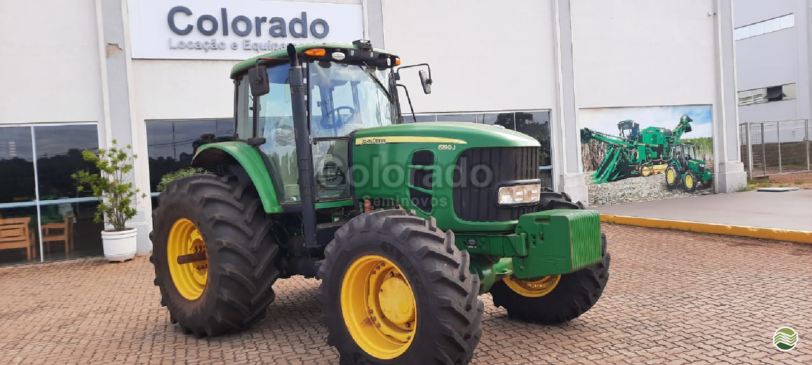 TRATOR JOHN DEERE JOHN DEERE 6190J Tração 4x4 Colorado Seminovos RIBEIRAO PRETO SÃO PAULO SP